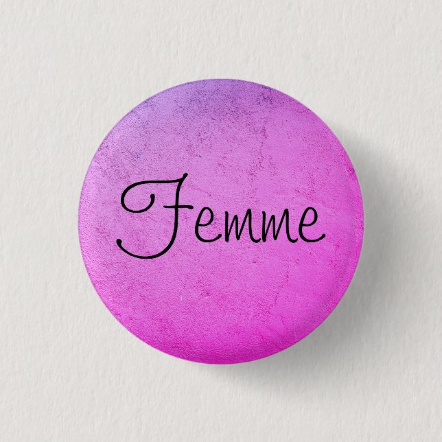 Badge Rond 2,50 Cm Femme (Devant)