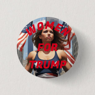 BADGE ROND 2,50 CM FEMMES POUR TRUMP
