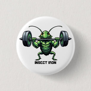 Badge Rond 2,50 Cm Fer d'insectes