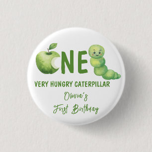 Badge Rond 2,50 Cm Fête d'anniversaire de la première année d'une che
