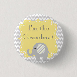 Badge Rond 2,50 Cm Fête du Baby shower personnalisé Je suis le Bout