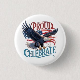 Badge Rond 2,50 Cm Fier de célébrer