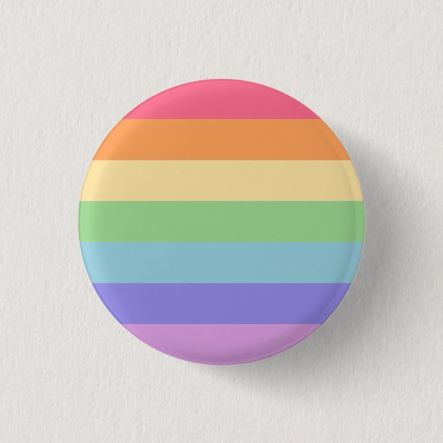 Badge Rond 2,50 Cm Fierté arc-en-ciel (Devant)