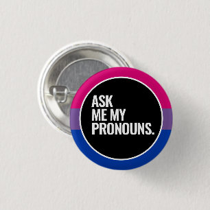 Badge Rond 2,50 Cm Fierté bisexuelle