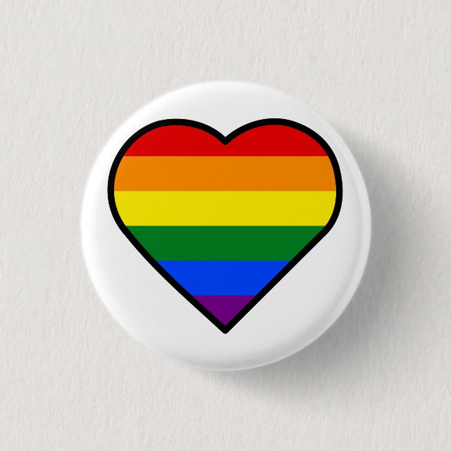 BADGE ROND 2,50 CM FIERTE COEUR (Devant)