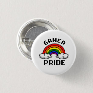 Badge Rond 2,50 Cm Fierté de joueur