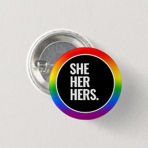 Badge Rond 2,50 Cm Fierté Gay