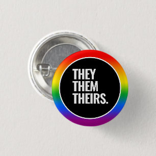 Badge Rond 2,50 Cm Fierté Gay