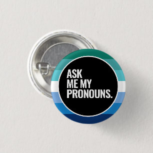 Badge Rond 2,50 Cm Fierté masculine gay