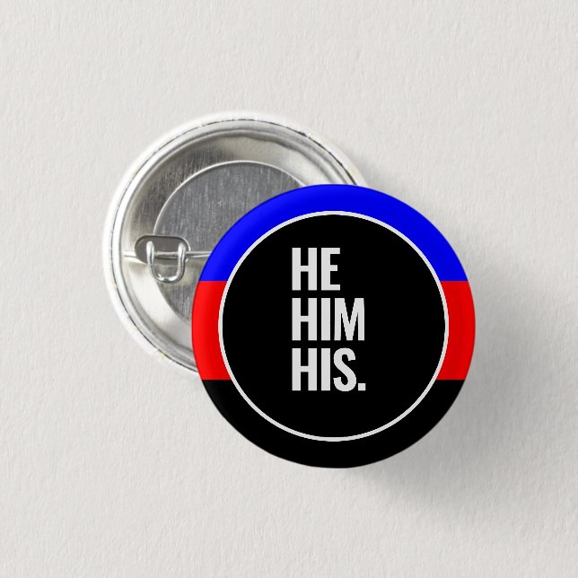 Badge Rond 2,50 Cm Fierté polyamoureuse (Devant & derrière)