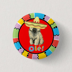Badge Rond 2,50 Cm Fiesta Keeshond