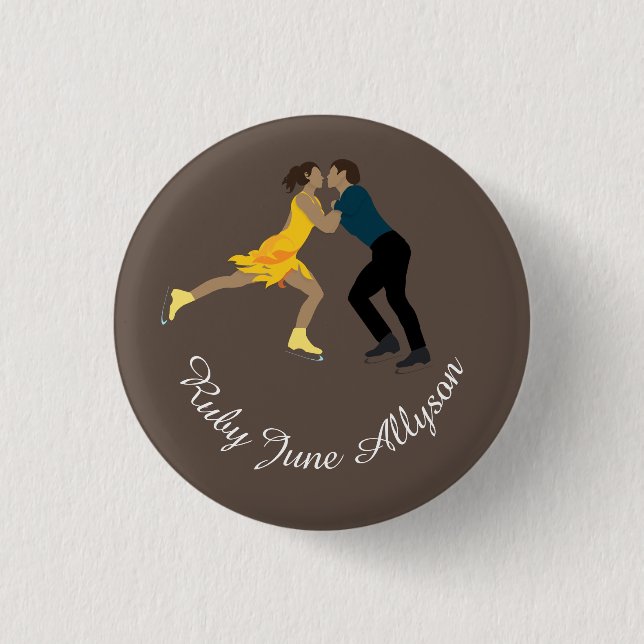 Badge Rond 2,50 Cm Figure (Devant)