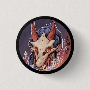 Badge Rond 2,50 Cm Fille, venir Masqué, anime,