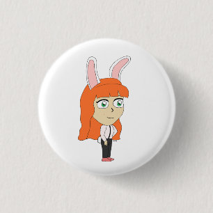 Badge Rond 2,50 Cm fillette