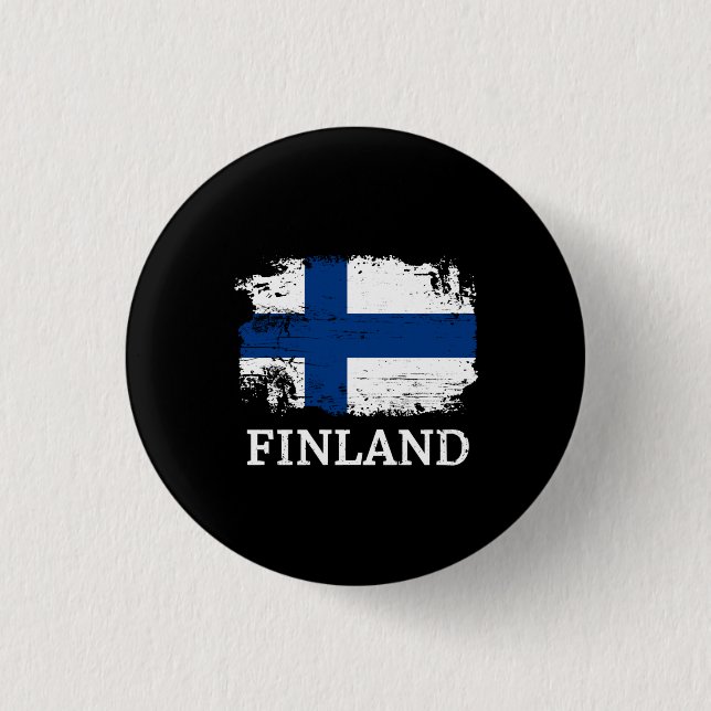 Badge Rond 2,50 Cm Finland (Devant)