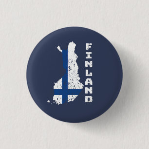 Badge Rond 2,50 Cm Finland