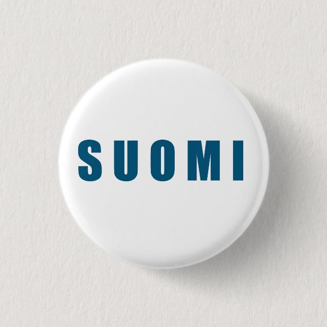 Badge Rond 2,50 Cm Finlande Suomi (Devant)