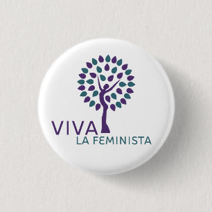 Badge Rond 2,50 Cm Flair féministe