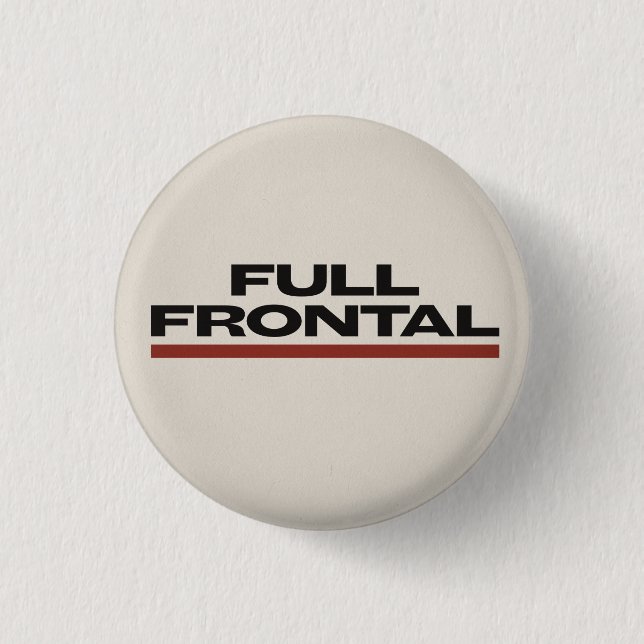Badge Rond 2,50 Cm Flamme FRONTALE COMPLÈTE (Devant)