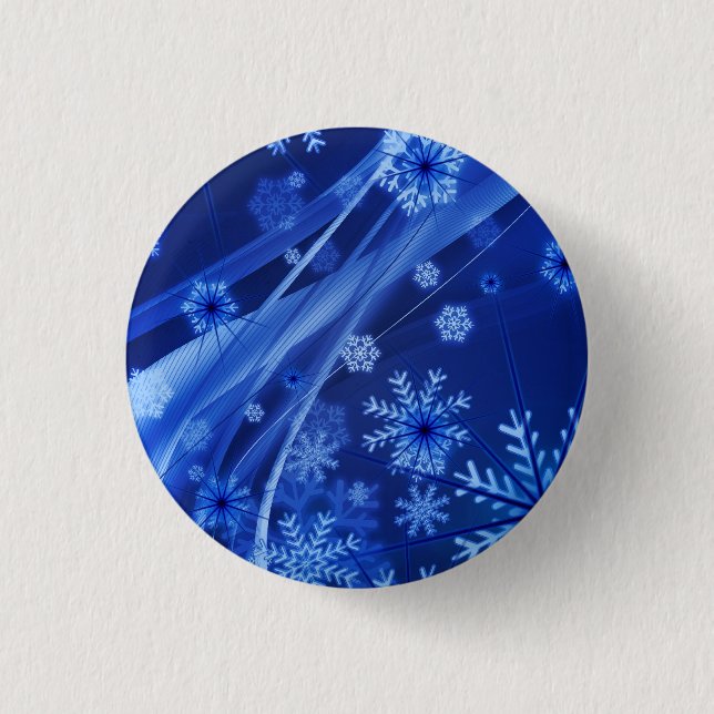 Badge Rond 2,50 Cm Flèches bleues (Devant)