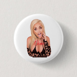 Badge Rond 2,50 Cm Flirty blonde Thunder_Cove
