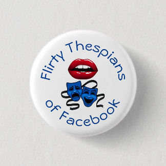 Badge Rond 2,50 Cm Flirty Thespians