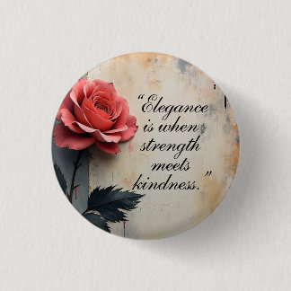 Badge Rond 2,50 Cm Floral Galore