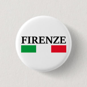 Badge Rond 2,50 Cm Florence l'Italie