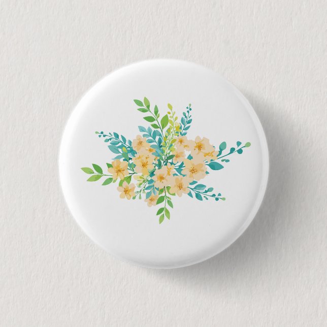 Badge Rond 2,50 Cm "Flores del campo" (Devant)