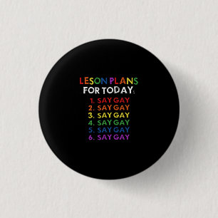 Badge Rond 2,50 Cm Florida Gay Dit Gay Plans De Leçons Pour Aujourd'