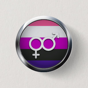Badge Rond 2,50 Cm Fluide de genre