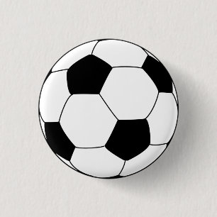 Badge Rond 2,50 Cm Football