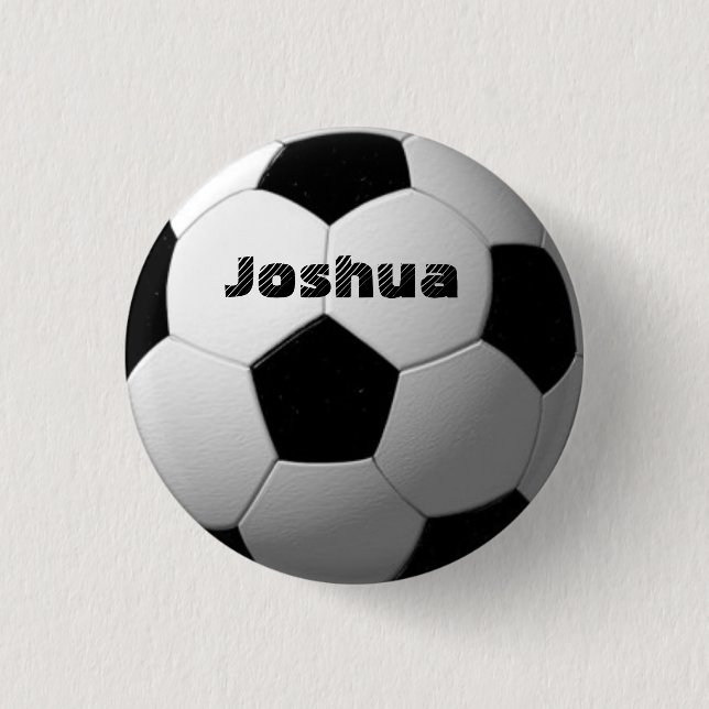 Badge Rond 2,50 Cm Football (Devant)