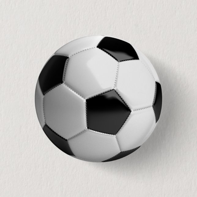 Badge Rond 2,50 Cm Football de balle de football (Devant)