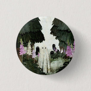 Badge Rond 2,50 Cm Foxglove