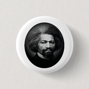 Badge Rond 2,50 Cm Frederick Douglass