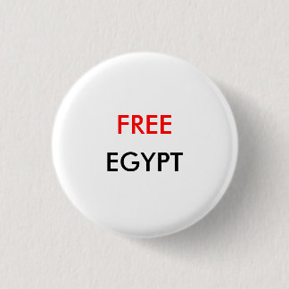 Badge Rond 2,50 Cm FREE EGYPT Button