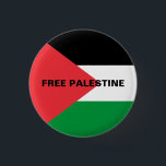 Badge Rond 2,50 Cm Free Palestine noir texte personnalisé drapeau de<br><div class="desc">Libérez Palestine noir texte personnalisé Palestine drapeau bouton. Texte noir entièrement personnalisable,  ou vous pouvez simplement le supprimer. Montrez votre fierté palestinienne avec ces boutons d'épingles patriotiques du drapeau. Consultez le reste de la collection pour plus de coordination et de correspondance des éléments.</div>