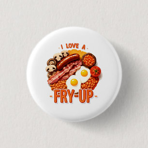 Badge Rond 2,50 Cm Fry-up