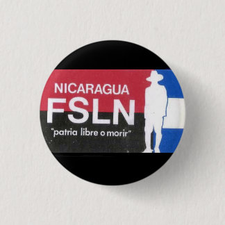 Badge Rond 2,50 Cm FSLN Nicaragua Libre
