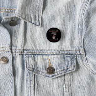 Badge Rond 2,50 Cm Funny Gnome Joyeux Noël