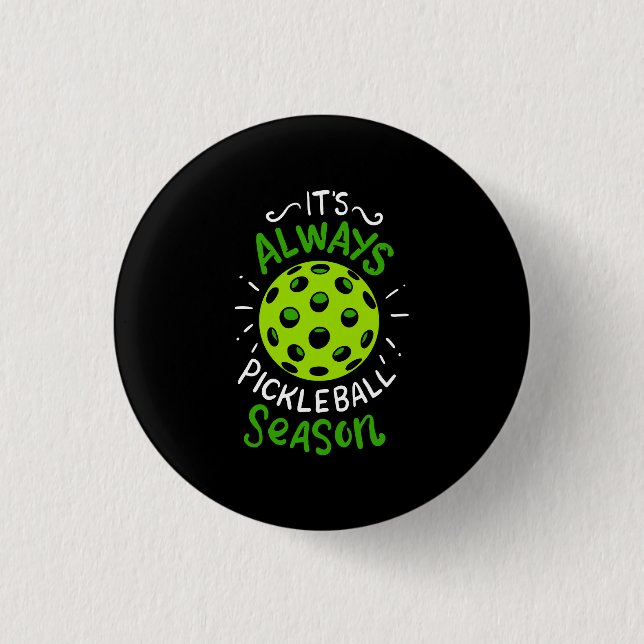 Badge Rond 2,50 Cm Funny Pickleball Gifts (Devant)