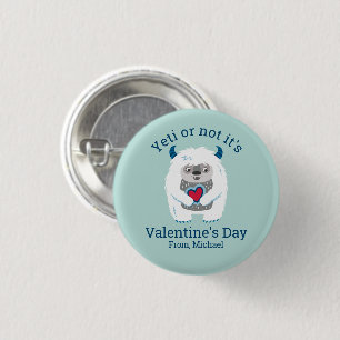 Badge Rond 2,50 Cm Funny Valentine