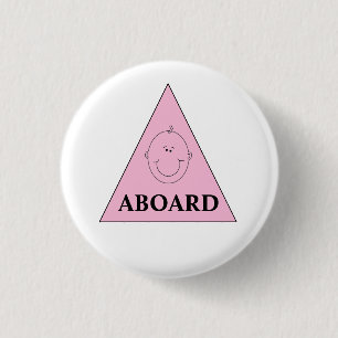 Badge Rond 2,50 Cm Futur Annonce Bébé