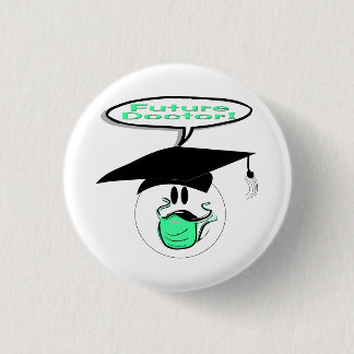 Badge Rond 2,50 Cm Futur docteur Graduations