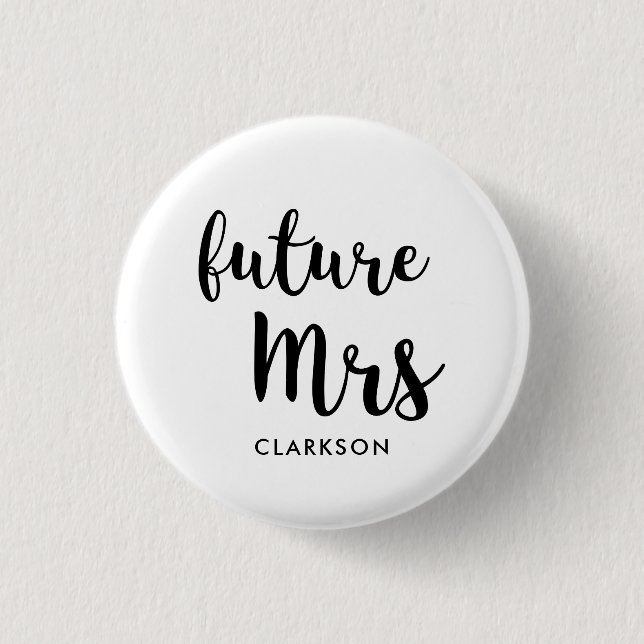 Badge Rond 2,50 Cm Future Mme (Devant)