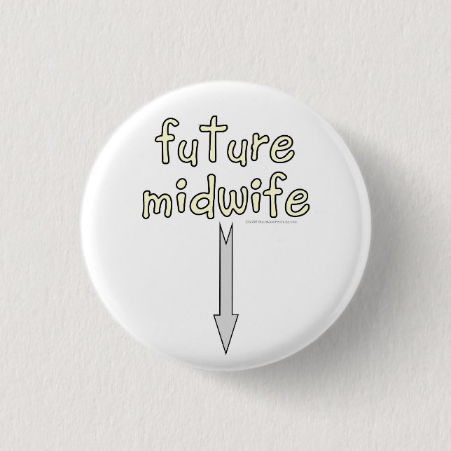 Badge Rond 2,50 Cm future sage-femme (Devant)