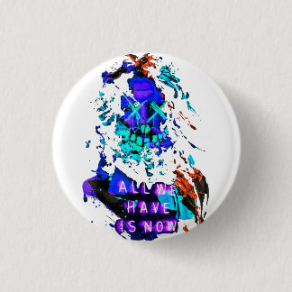 Badge Rond 2,50 Cm Futurisme Japonais Vaporwave Esthétique Anime