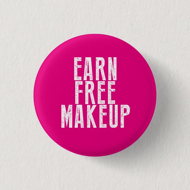 Badge Rond 2,50 Cm Gagnez le maquillage libre - Younique (Devant)