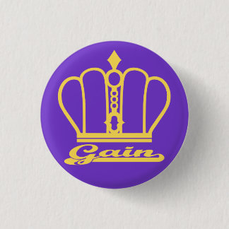 Badge Rond 2,50 Cm Gain logo
